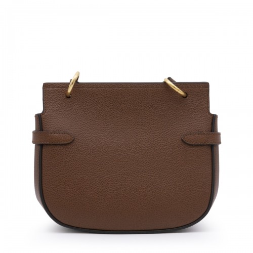 BROWN LEATHER AMBERLEY CROSSBOSY BAG