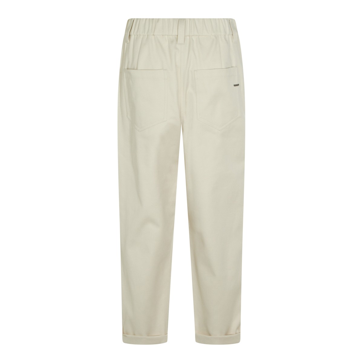 WHITE COTTON PANT