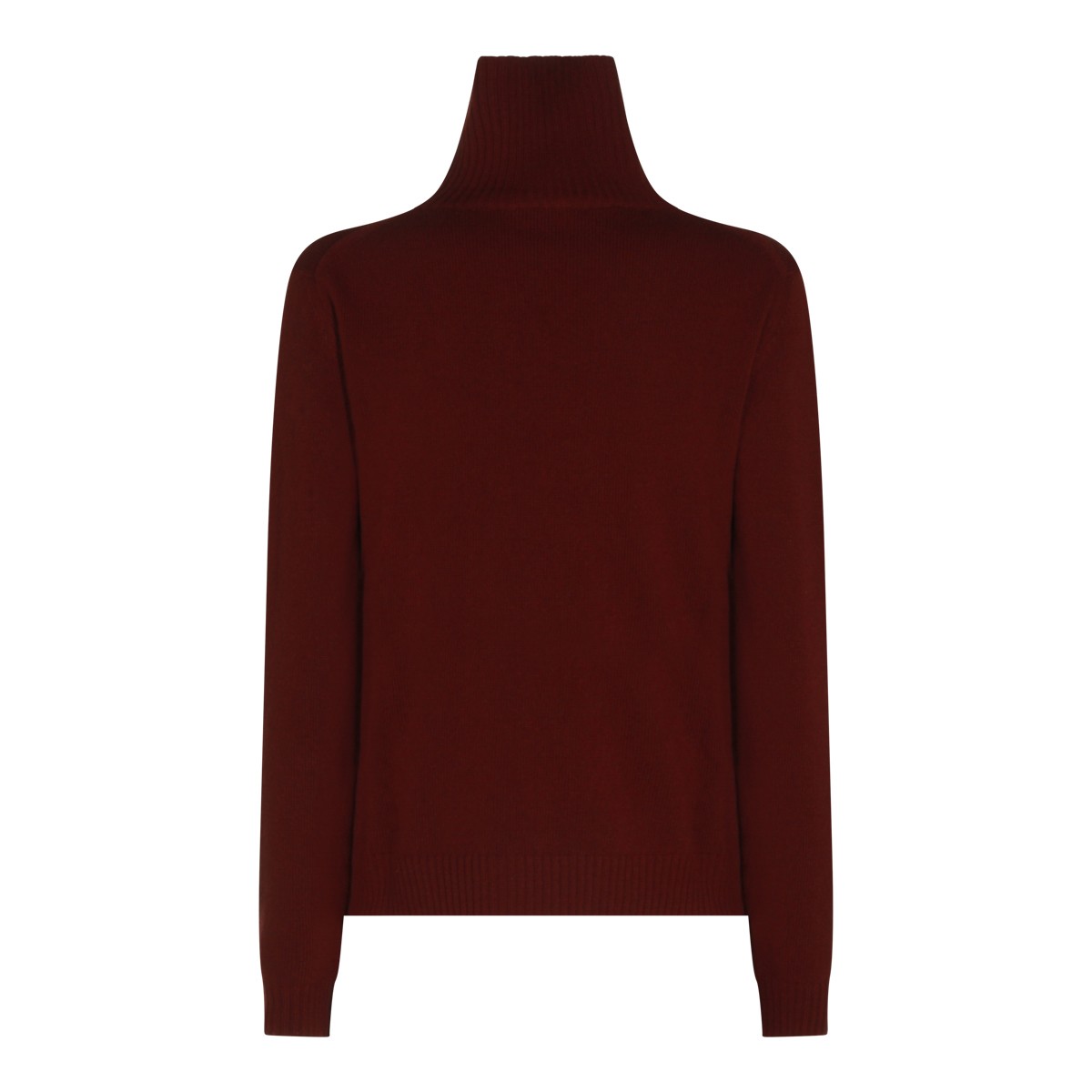 RED WOOL KNITWEAR