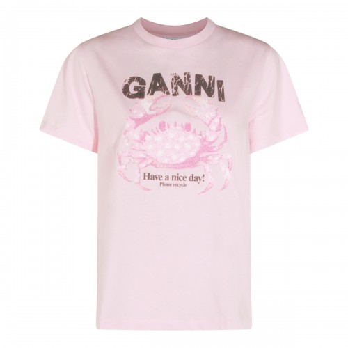 PINK COTTON T-SHIRT