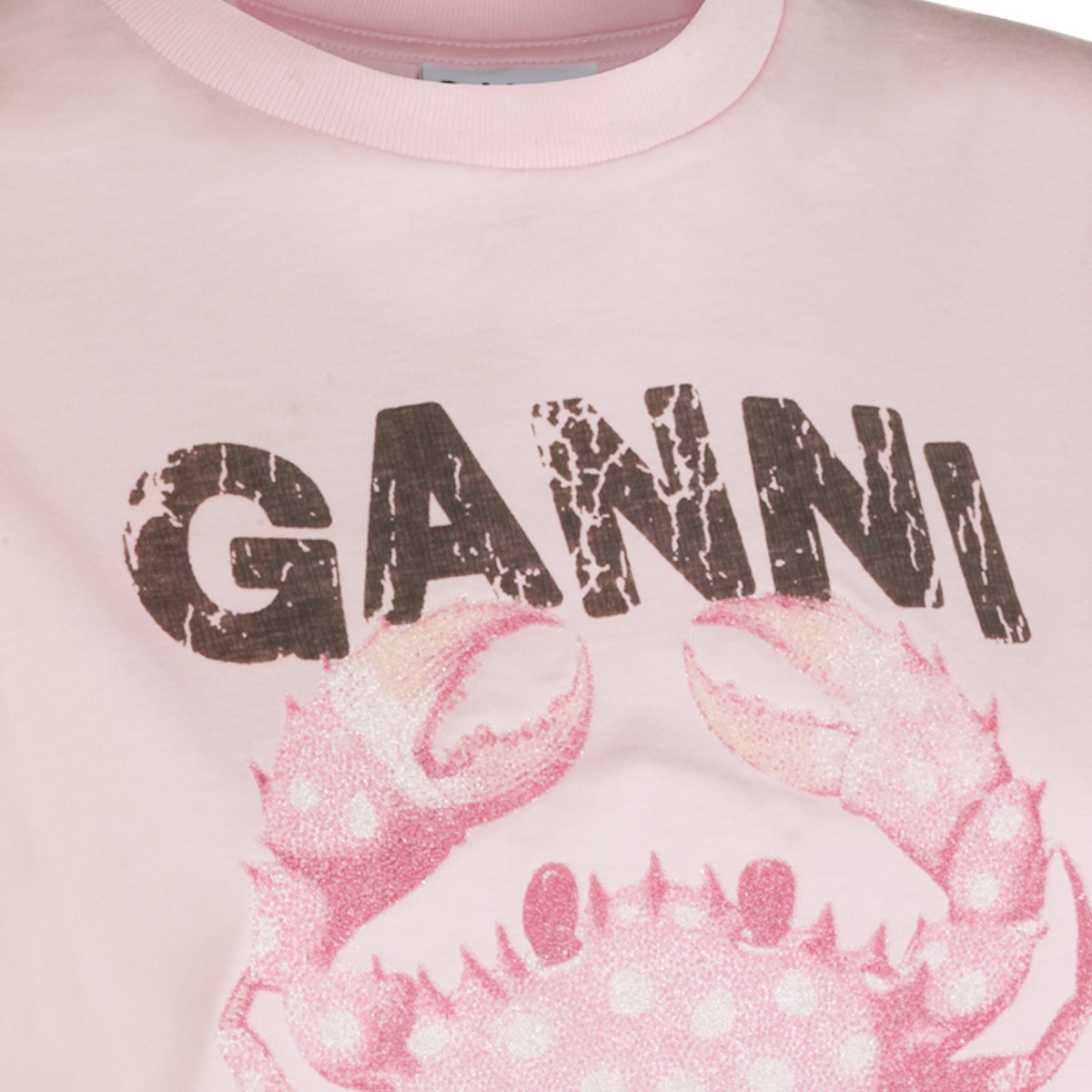 PINK COTTON T-SHIRT