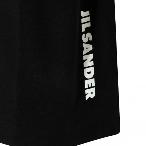 BLACK COTTON T-SHIRT
