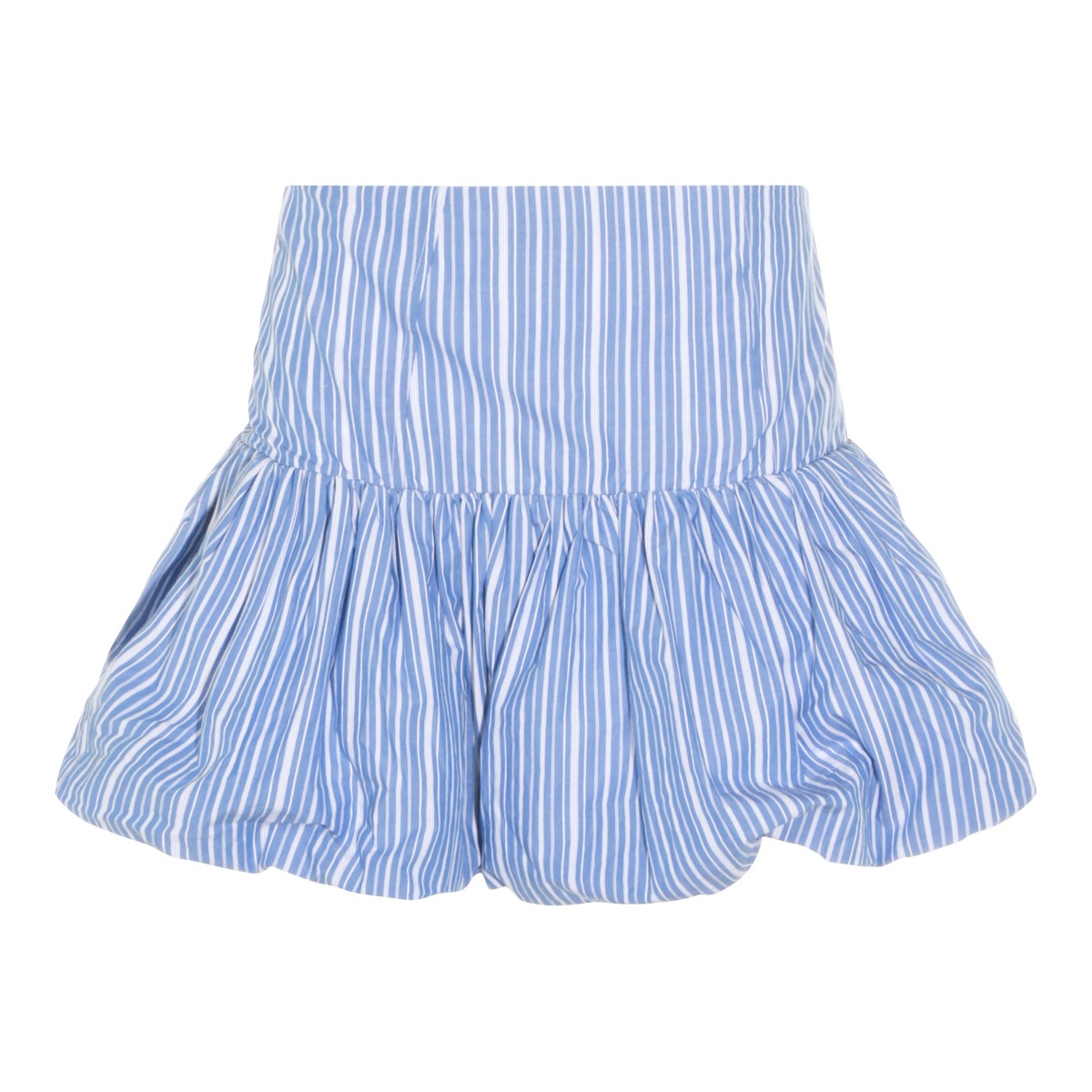 LIGHT BLUE COTTON SKIRT