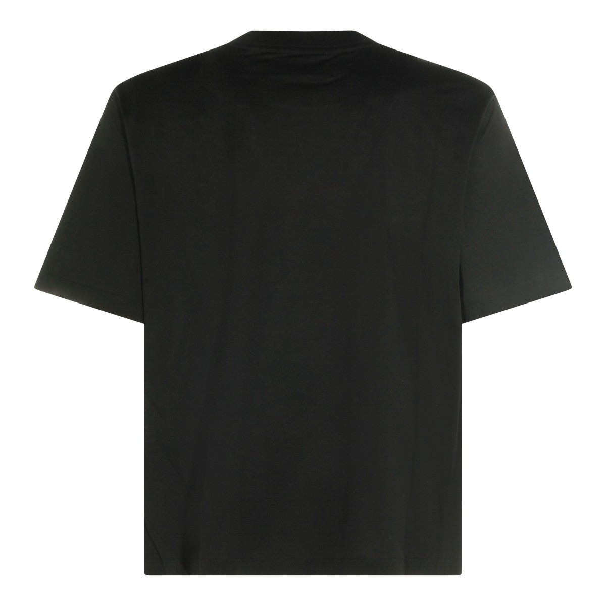 BLACK COTTON T-SHIRT
