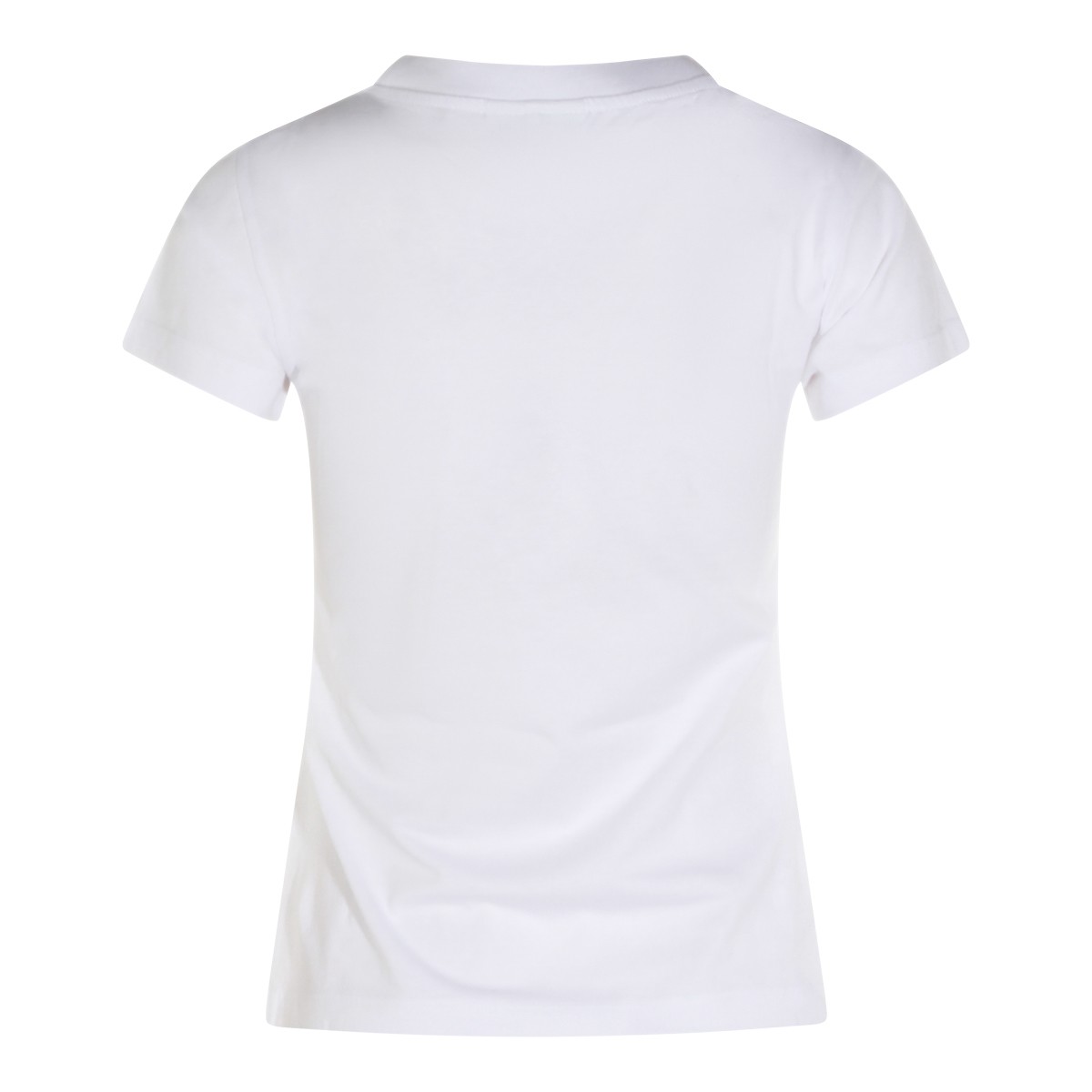 WHITE COTTON T-SHIRT