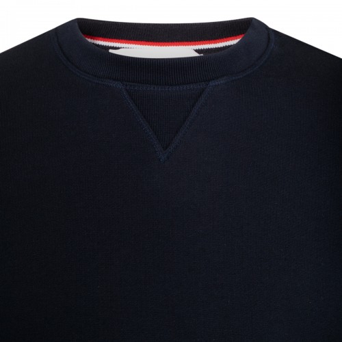 NAVY COTTON SWEATSHIRT