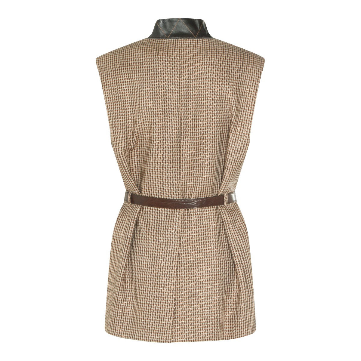 BROWN WOOL BLAZER