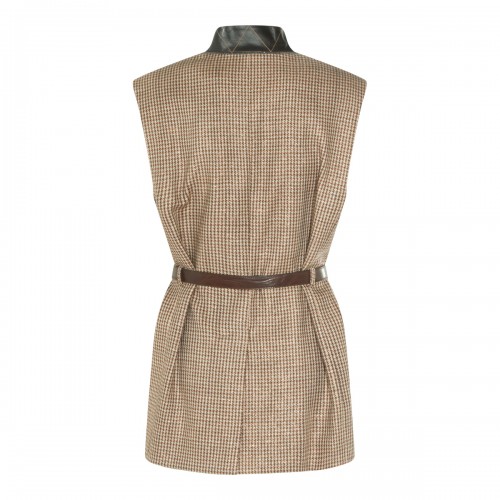 BROWN WOOL BLAZER