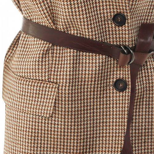 BROWN WOOL BLAZER
