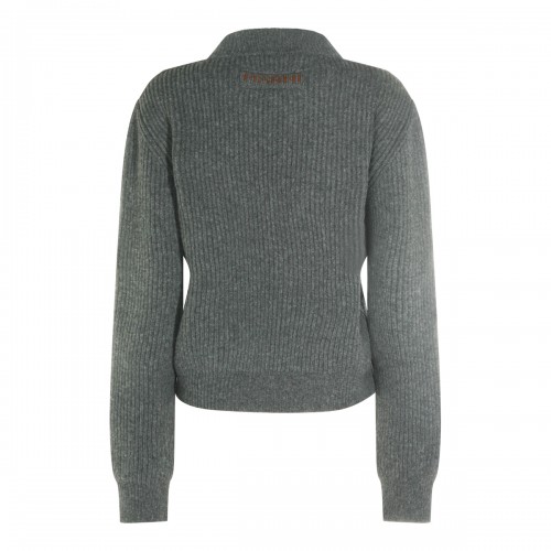 GREY WOOL KNITWEAR 2