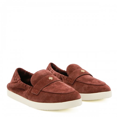 CHERRY LEATHER LOAFERS 2