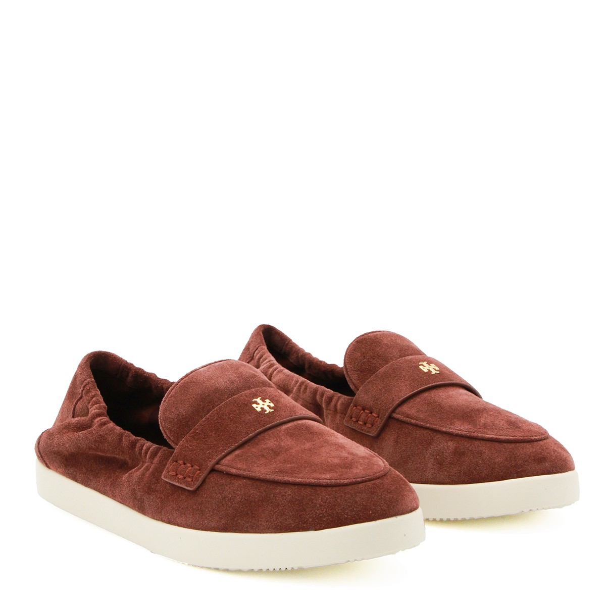 CHERRY LEATHER LOAFERS