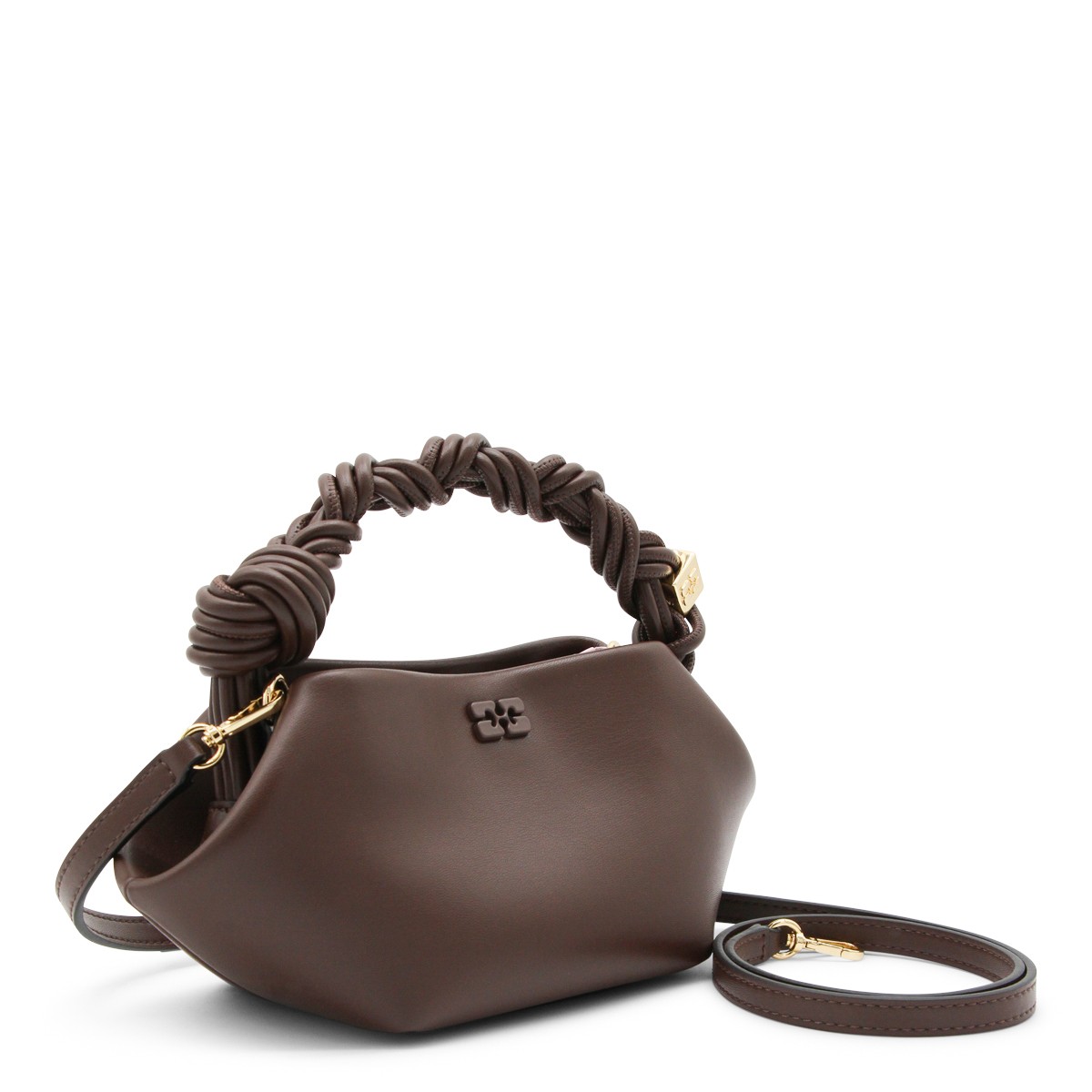 CHOCOLATE TOP HANDLE BAG