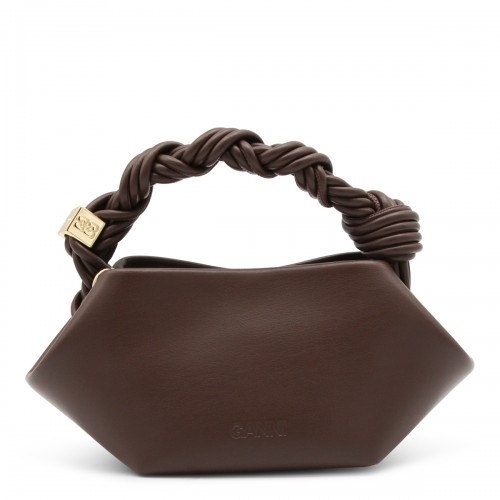 CHOCOLATE TOP HANDLE BAG