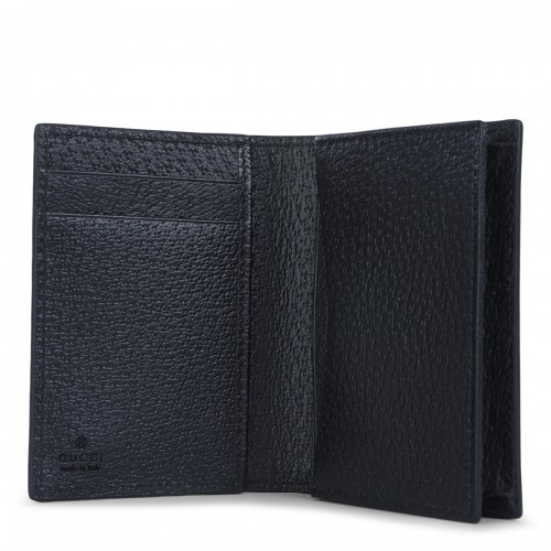 BLACK LEATHER CARD HOLDER 2