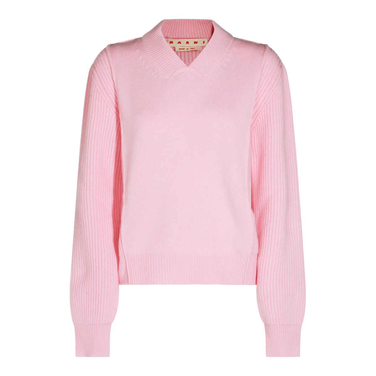 PINK WOOL KNITWEAR