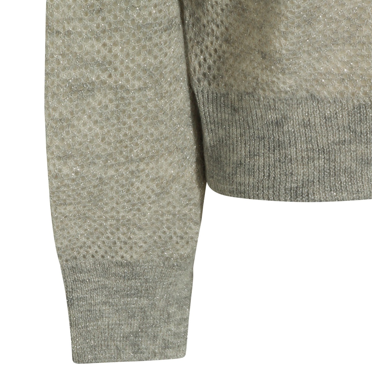 GREY WOOL KNITWEAR