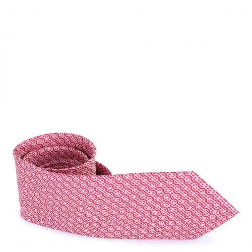 RED SILK TIE 2