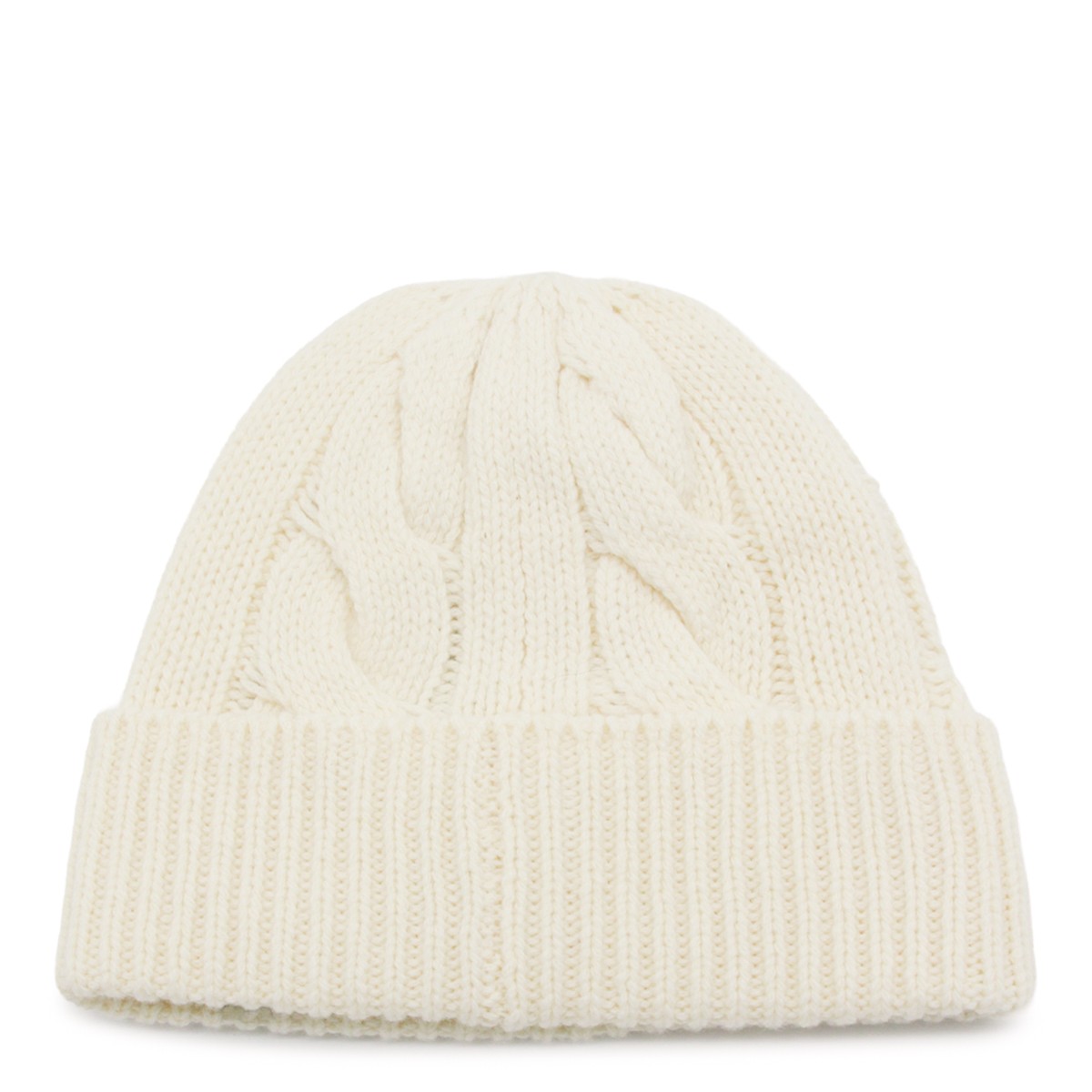 CREAM WOOL BEANIE