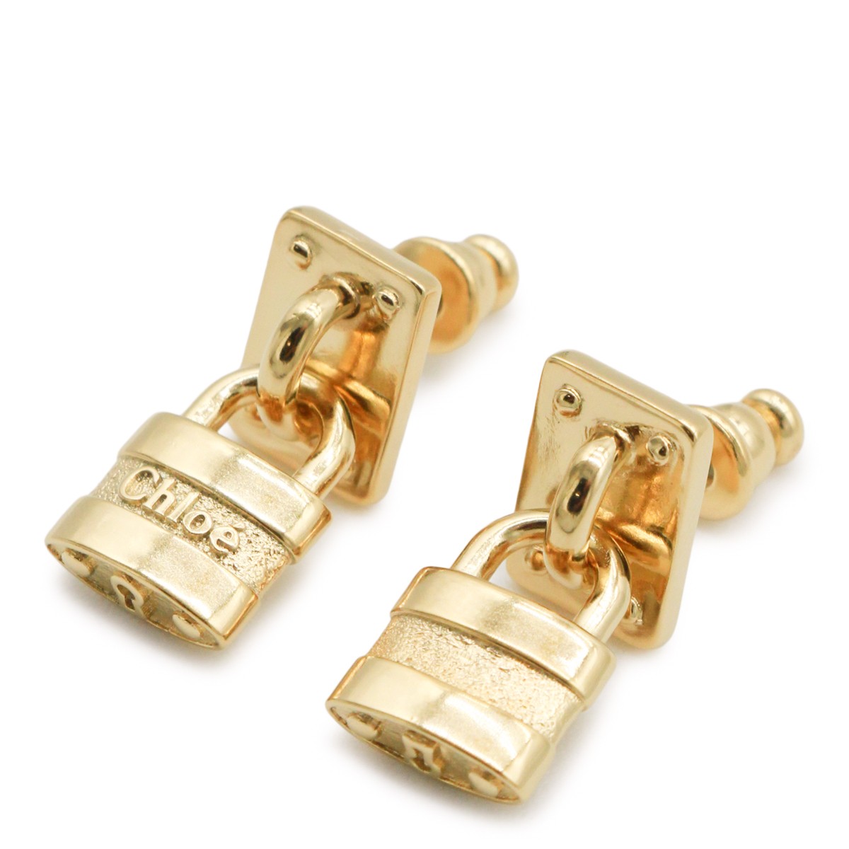 GOLD METAL EARRINGS