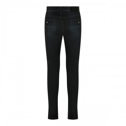DARK GREY COTTON JEANS 2