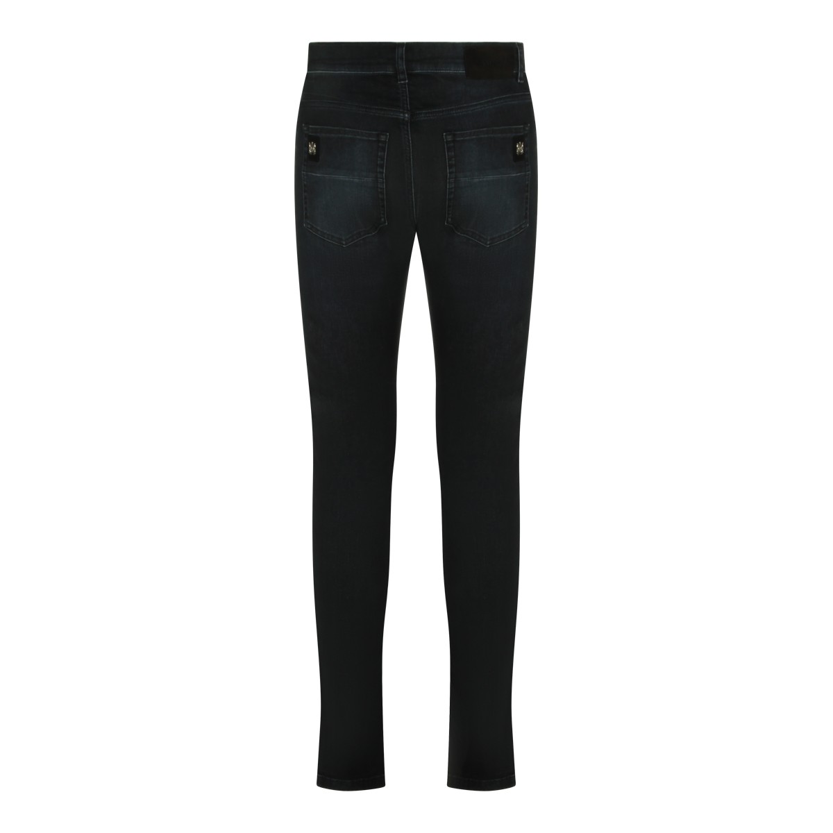 DARK GREY COTTON JEANS