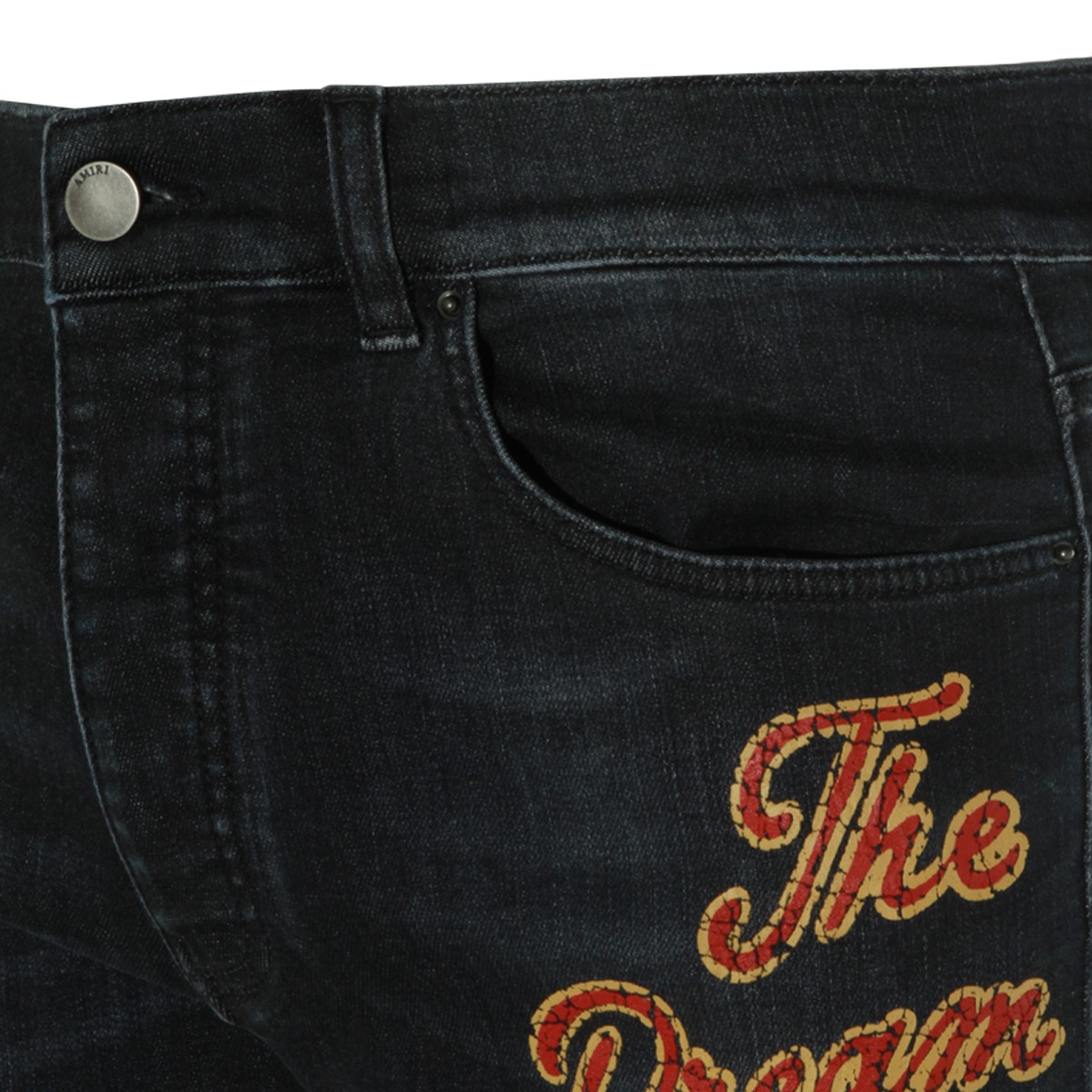 DARK GREY COTTON JEANS