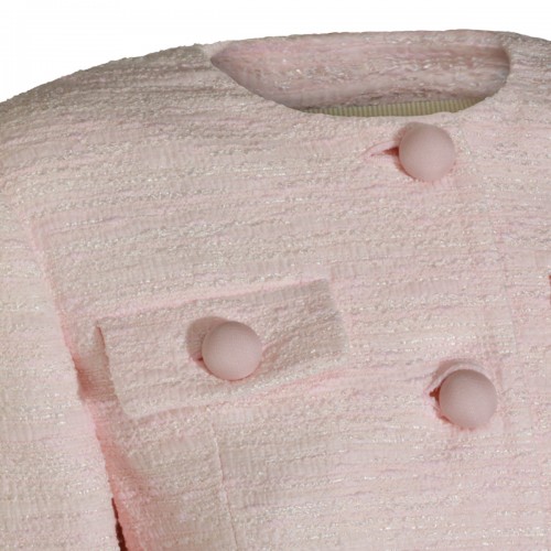 PINK COTTON CASUAL JACKET
