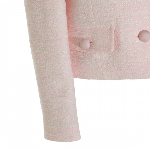 PINK COTTON CASUAL JACKET