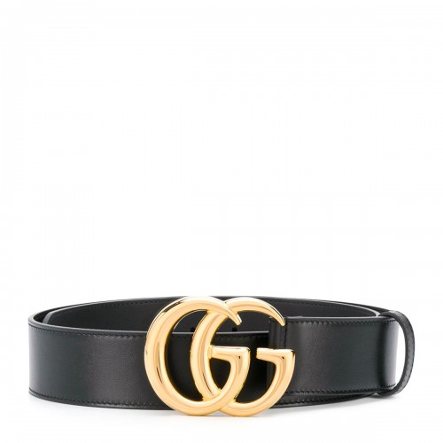 BLACK LEATHER BELT