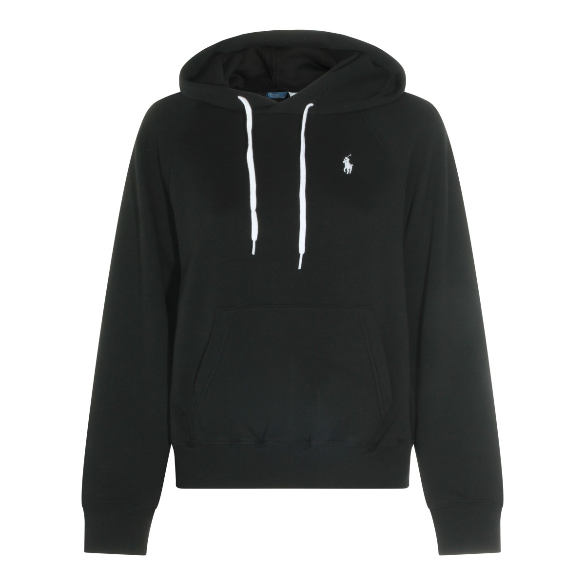 BLACK COTTON SWEATSHIRT