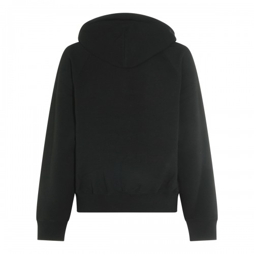 BLACK COTTON SWEATSHIRT 2