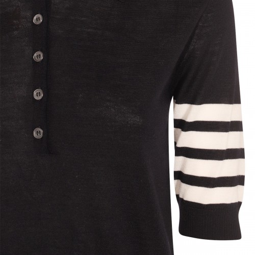 NAVY WOOL KNITWEAR