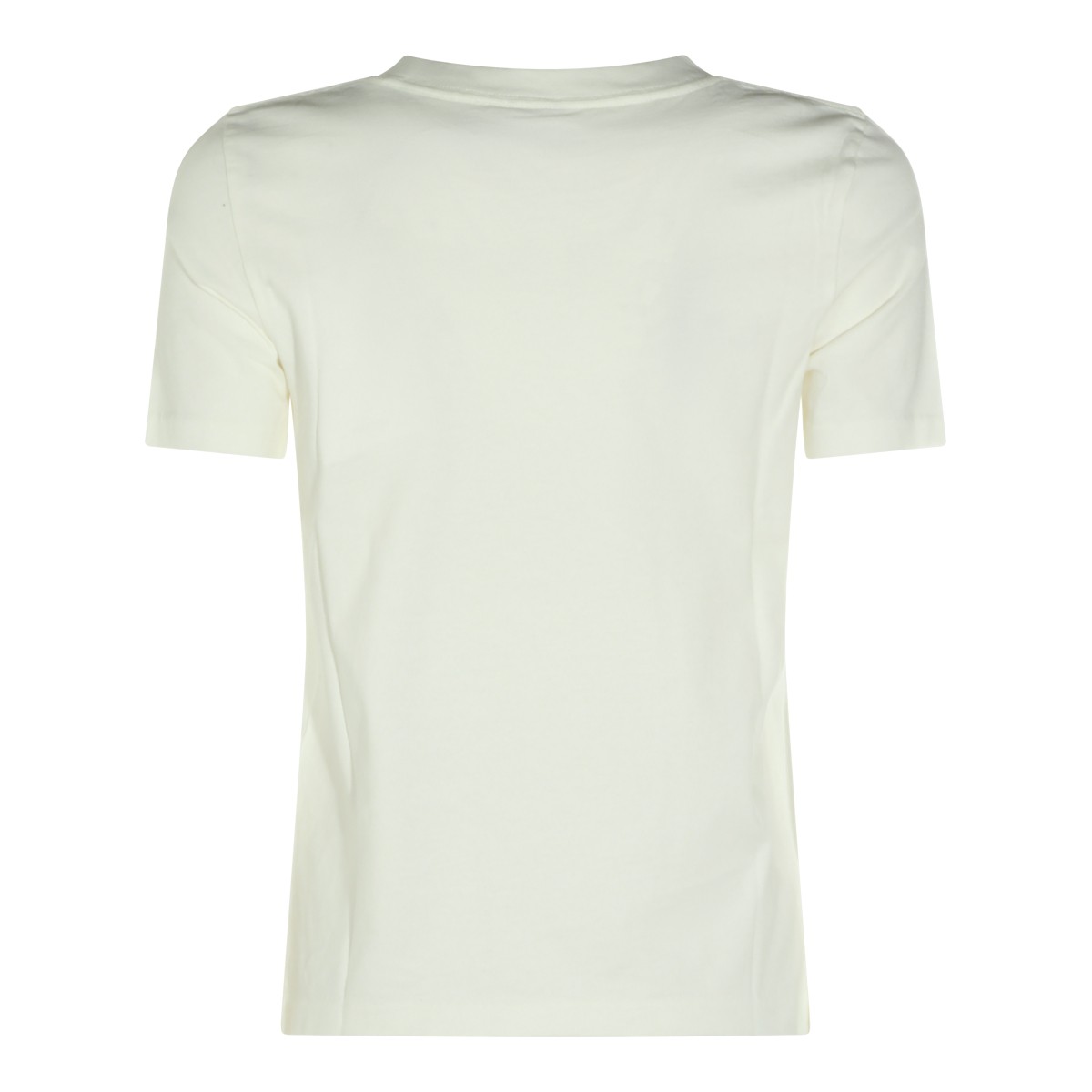 WHITE COTTON T-SHIRT