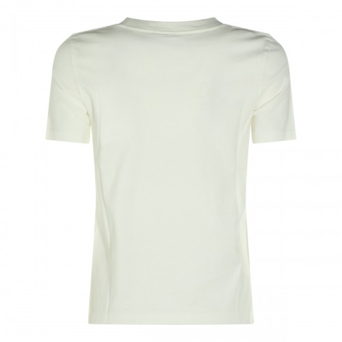 WHITE COTTON T-SHIRT