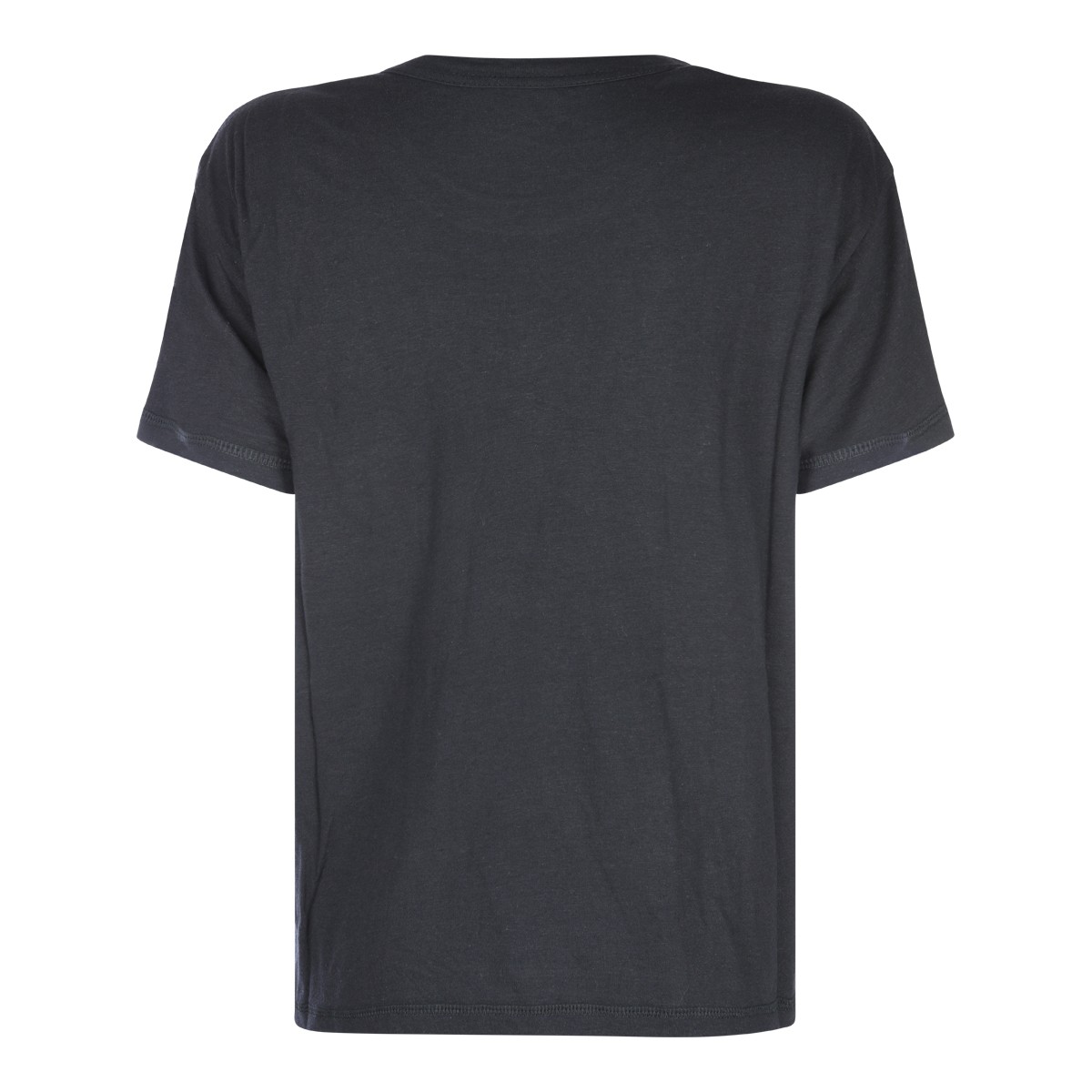 BLACK COTTON T-SHIRT