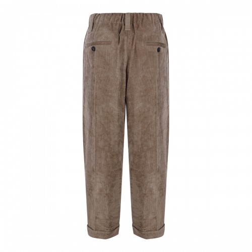 BROWN VISCOSE PANT
