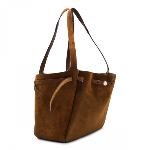 BROWN LEATHER TOTE