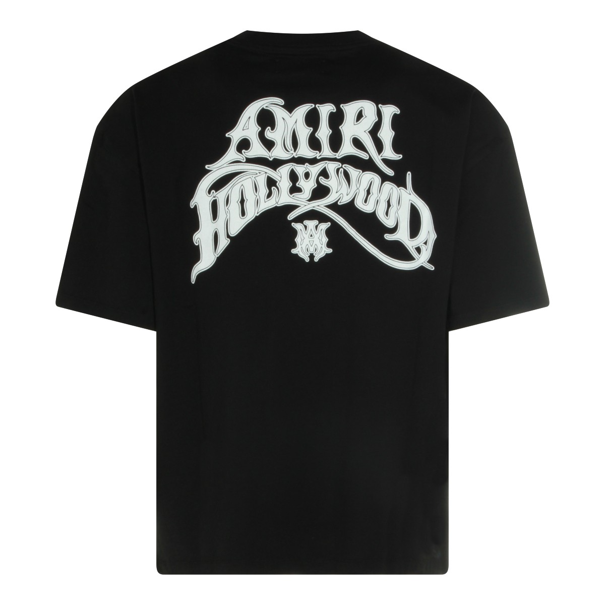BLACK COTTON T-SHIRT
