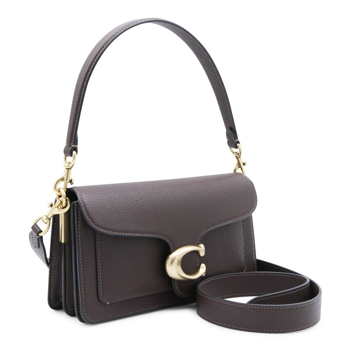 MAPLE LEATHER TABBY TOP HANDLE BAG