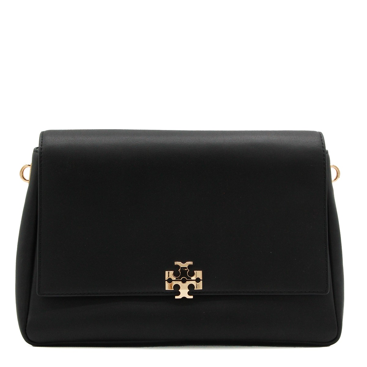 BLACK LEATHER CHARLIE MEDIUM SHOULDER...