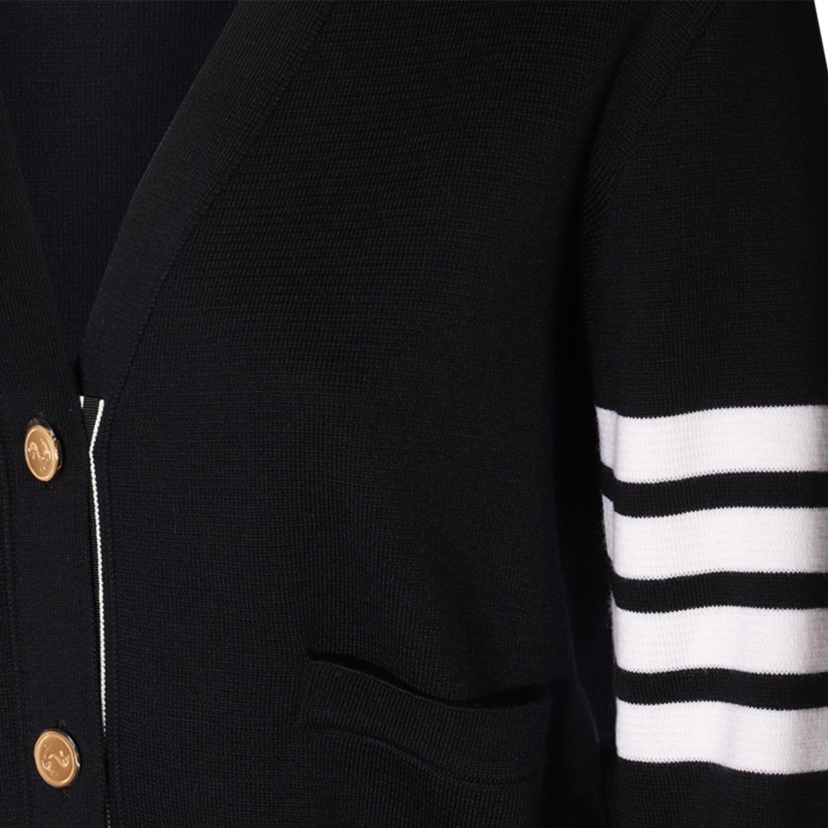 NAVY WOOL KNITWEAR