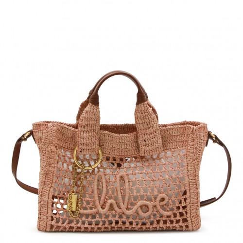 BEIGE SUMMER BANANA TOP HANDLE BAG