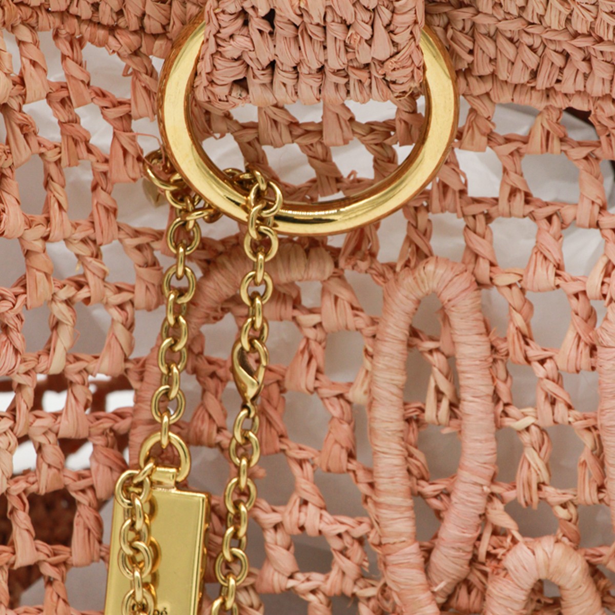 BEIGE SUMMER BANANA TOP HANDLE BAG