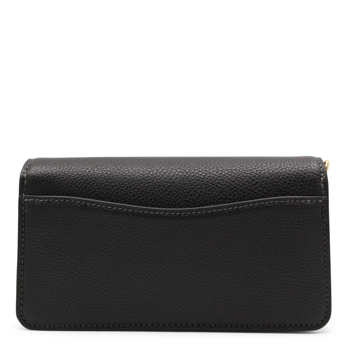 BLACK LEATHER TABBY CROSSBODY BAG