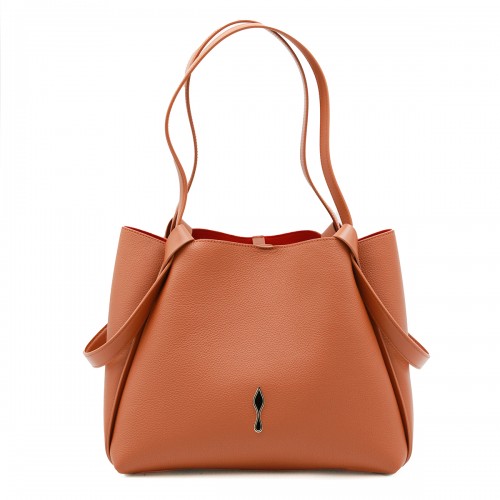 COGNAC LEATHER BETTINA...