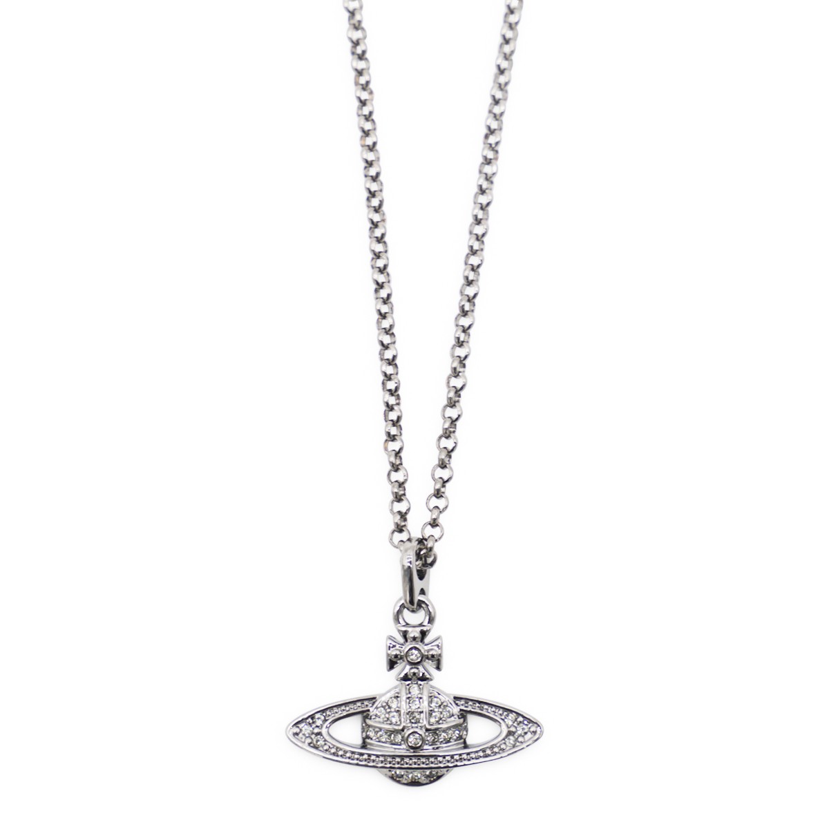 SILVER BRASS NECKLACE