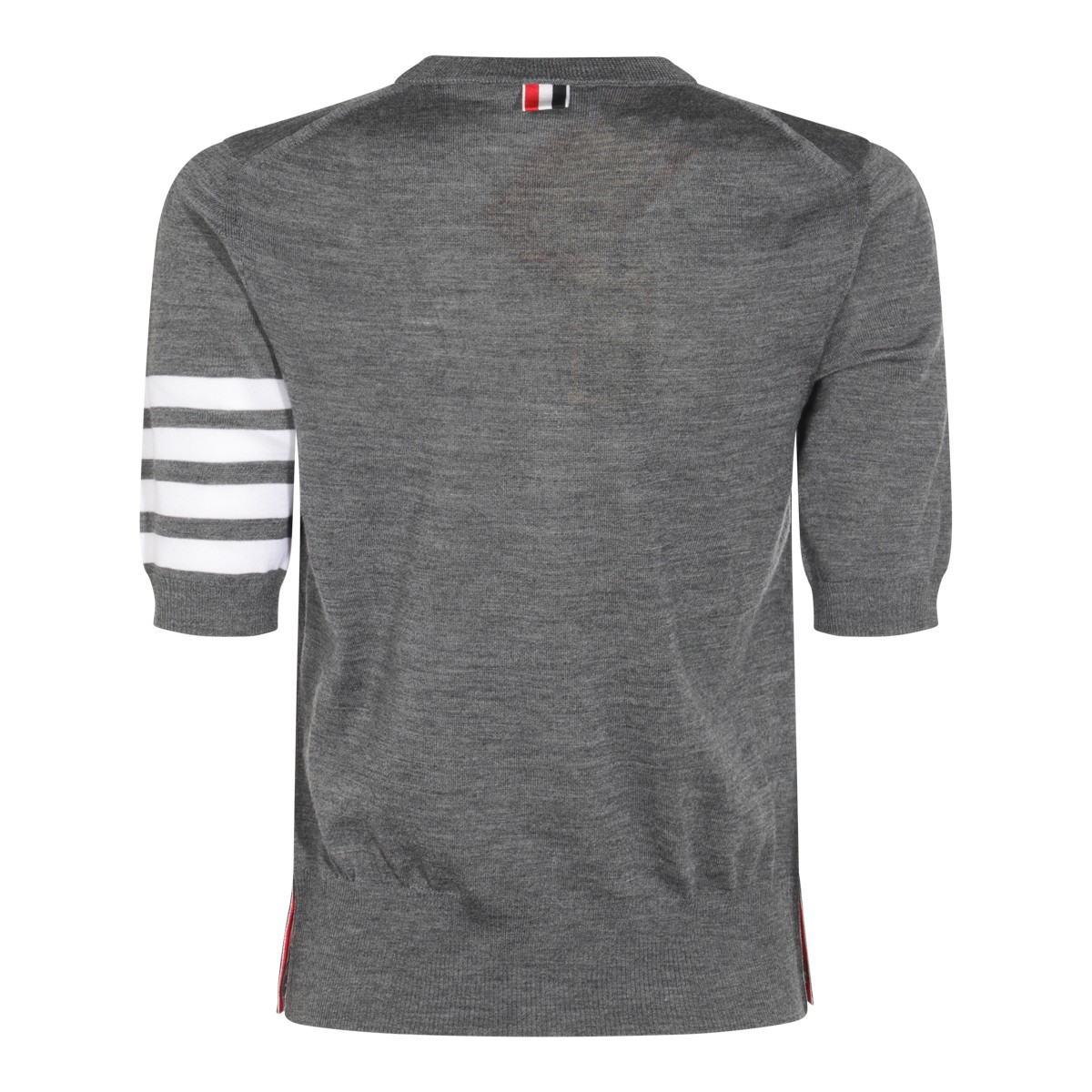 GREY WOOL KNITWEAR