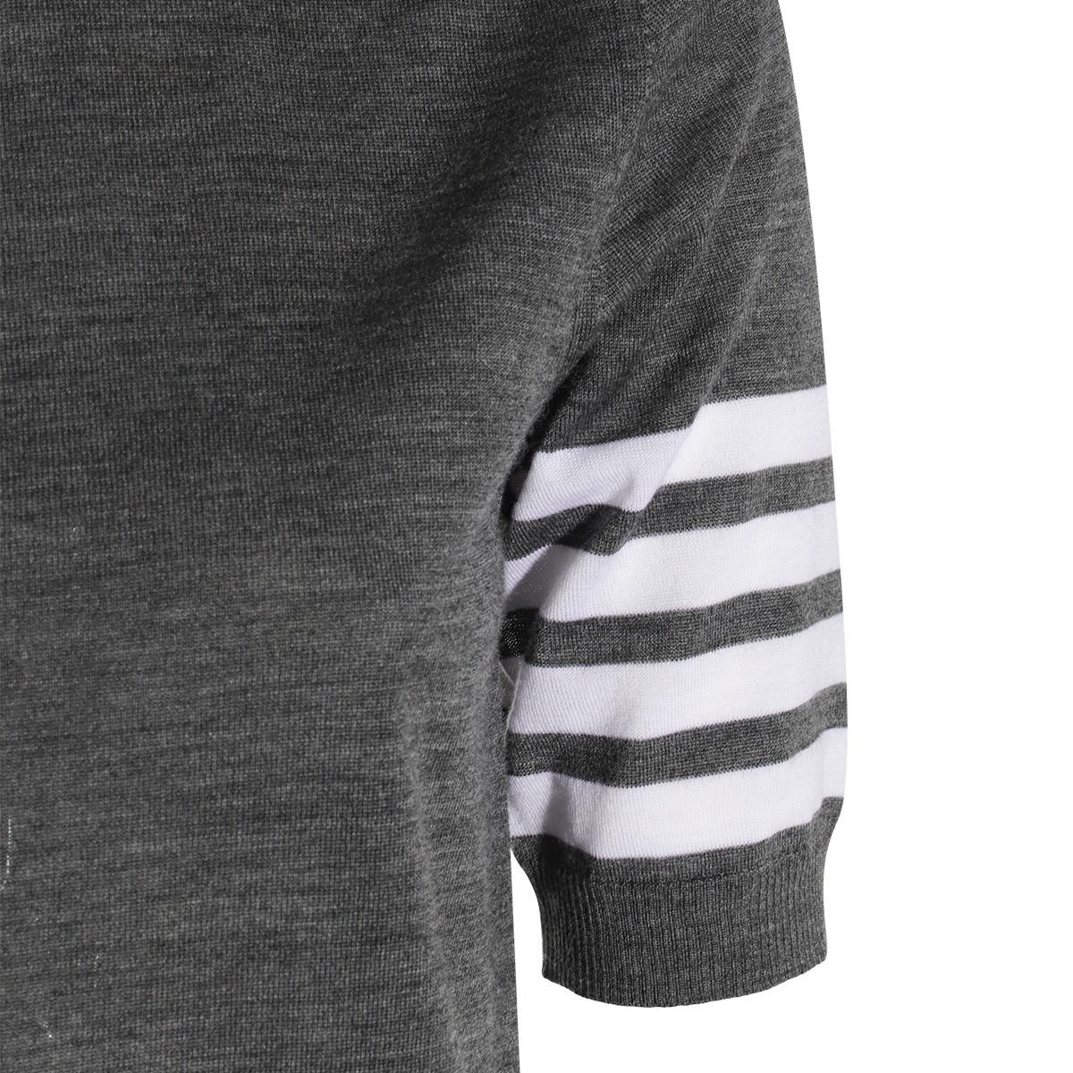 GREY WOOL KNITWEAR