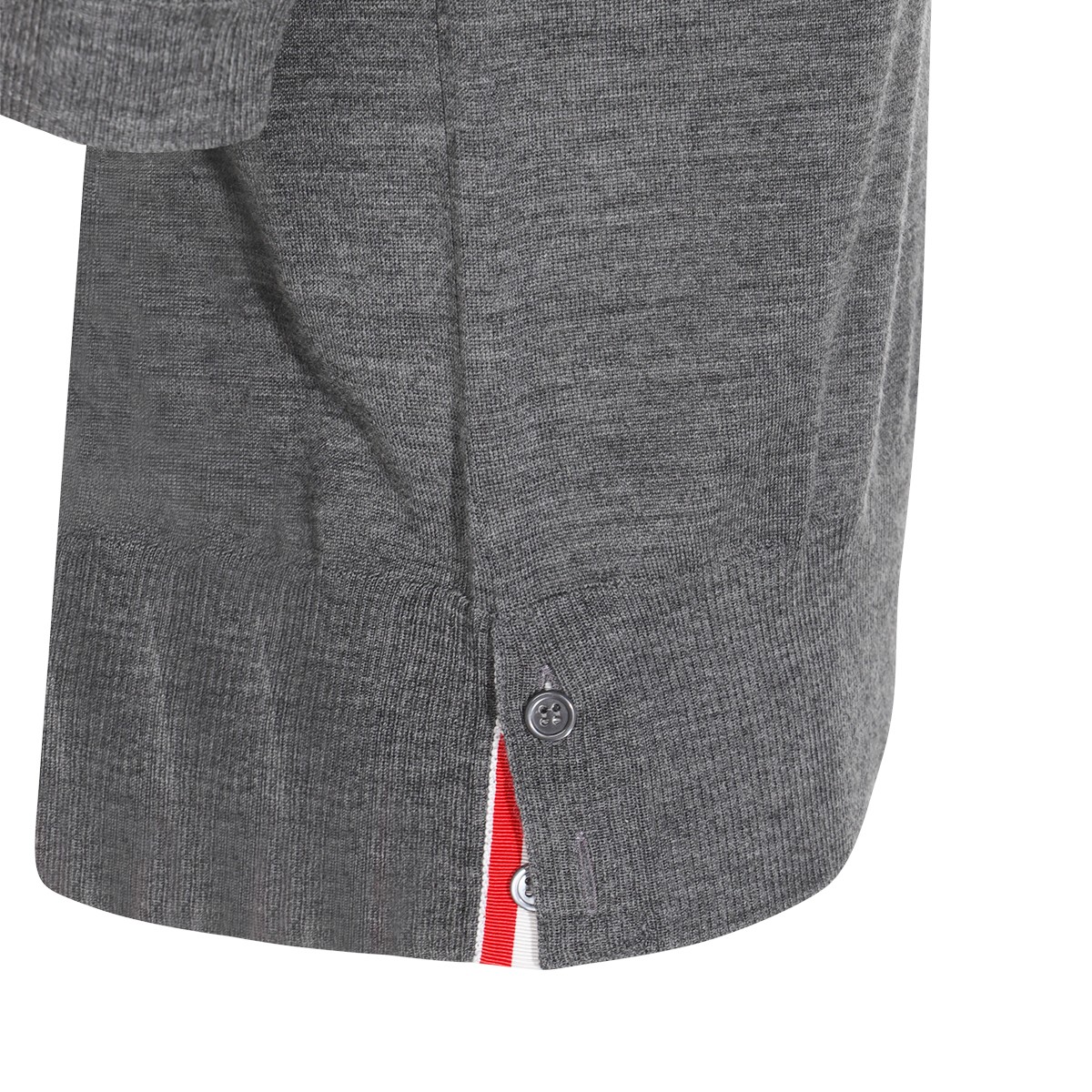 GREY WOOL KNITWEAR